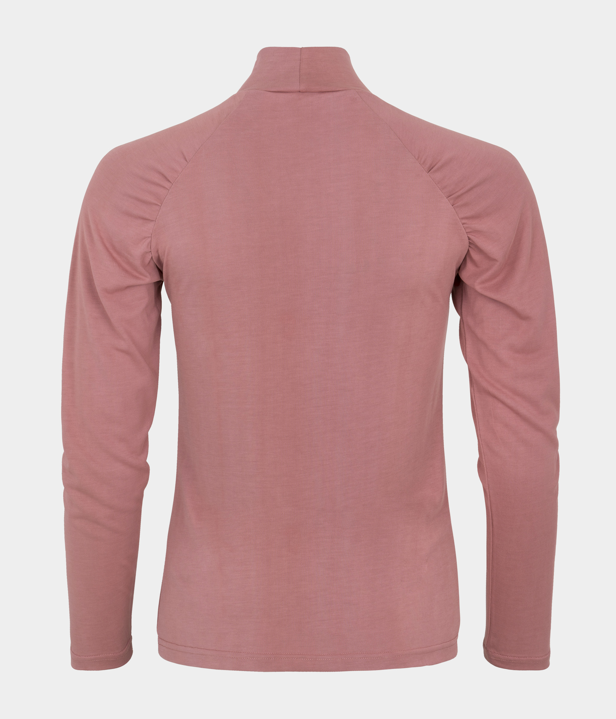 Shirt Long Neck Red - Billede 2