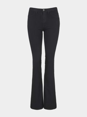 Bukser - Low Waist Trompet Black
