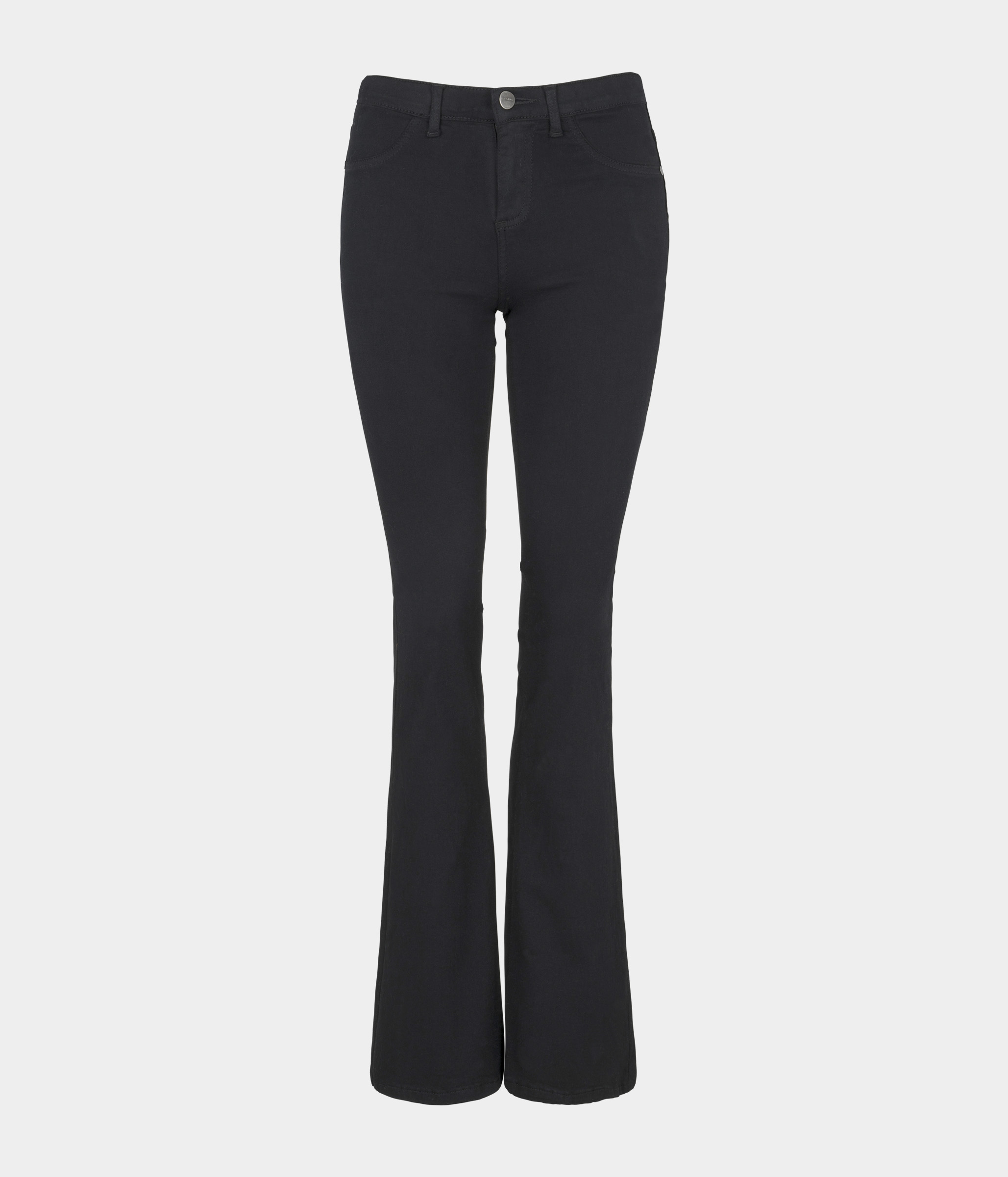 Bukser - Low Waist Trompet Black