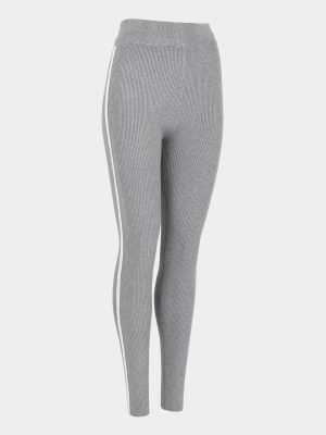 Leggings Sport - Woman Light Gray